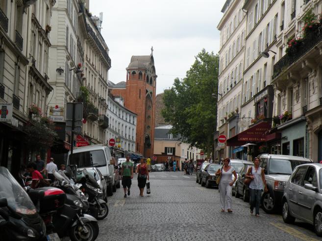  rue des Abbesses et Eglise Saint-Jean